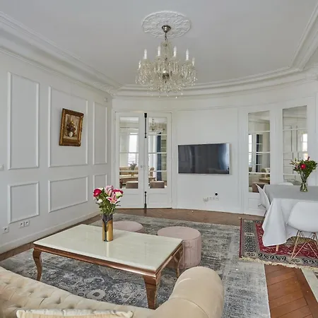 شقة Champs-elysees 2 Bedrooms Haussman Luxury باريس