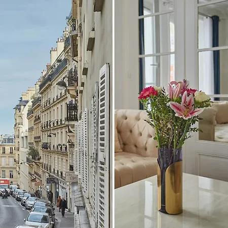 شقة Champs-elysees 2 Bedrooms Haussman Luxury باريس